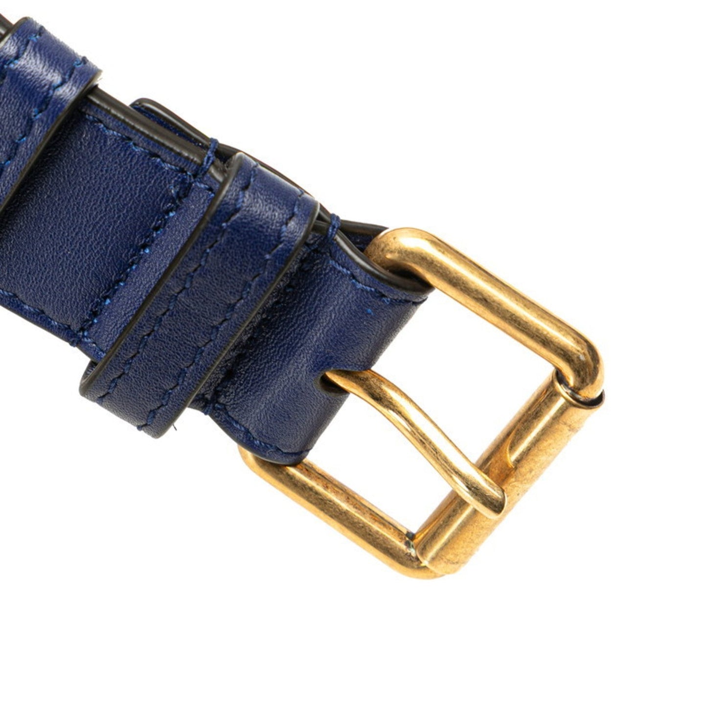 Gucci Gg Marmont Blue Leather Sling Bag ( )