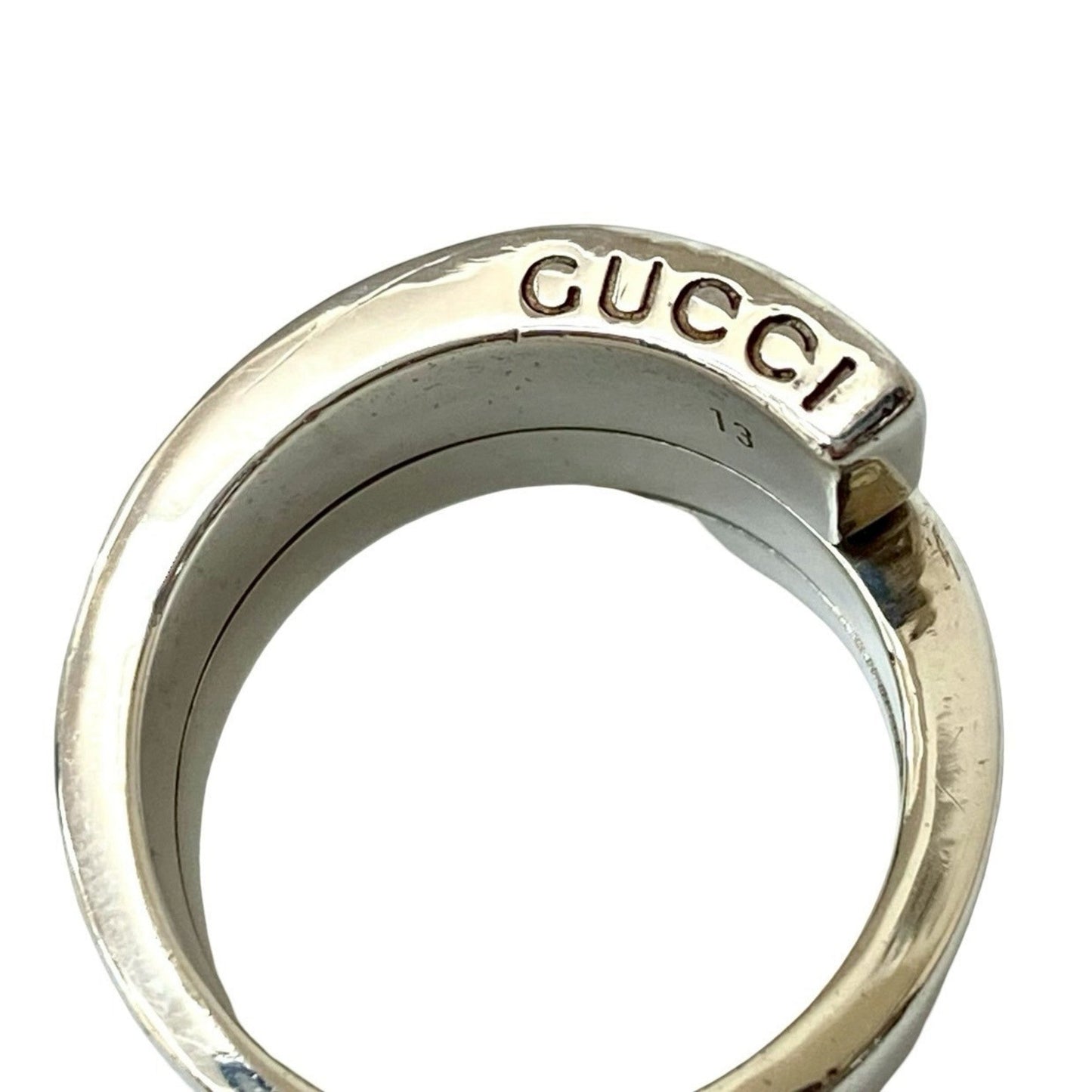 Gucci Silver Silver 925 Band Ring ( )
