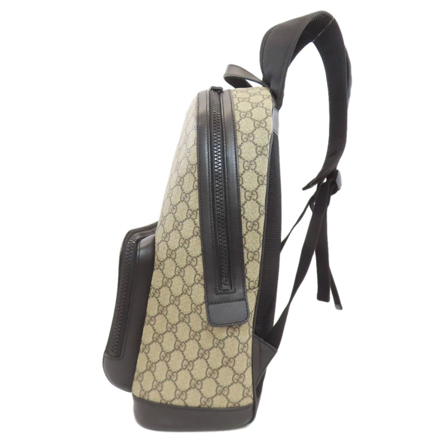 Gucci Brown Pvc Backpack ( )