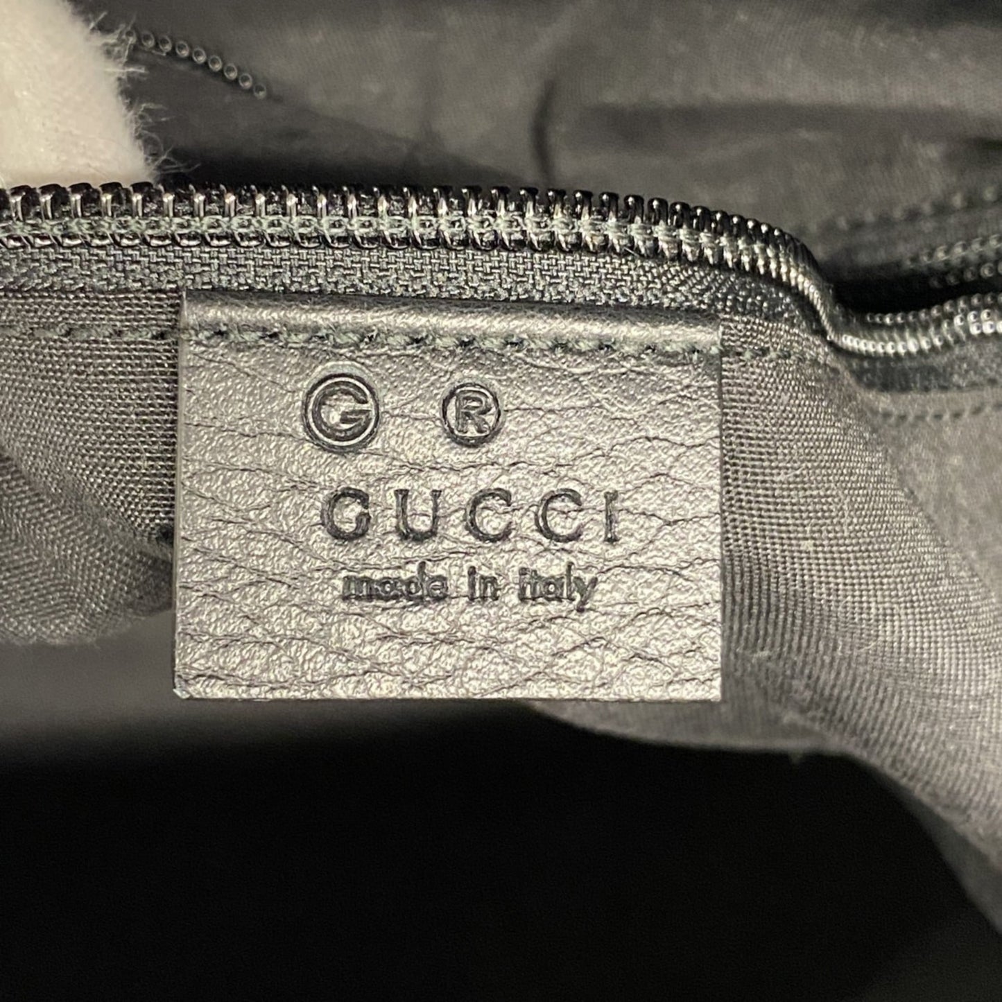 Gucci Black Denim Backpack ( )