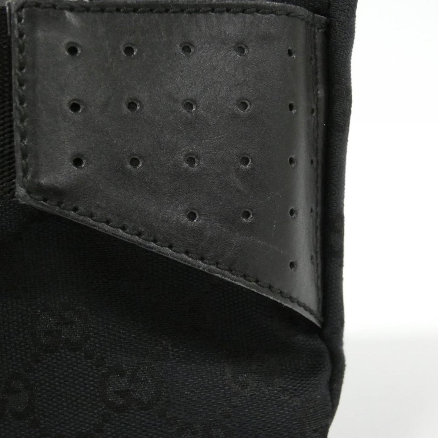 Gucci Black Gg Canvas Fanny Pack ( )