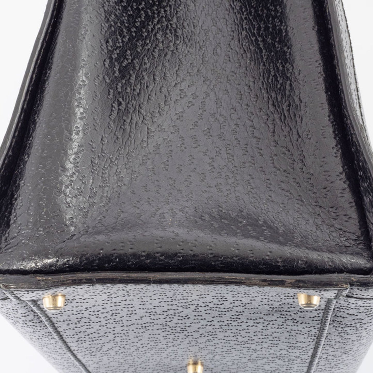 Gucci Black Leather Tote Bag ( )