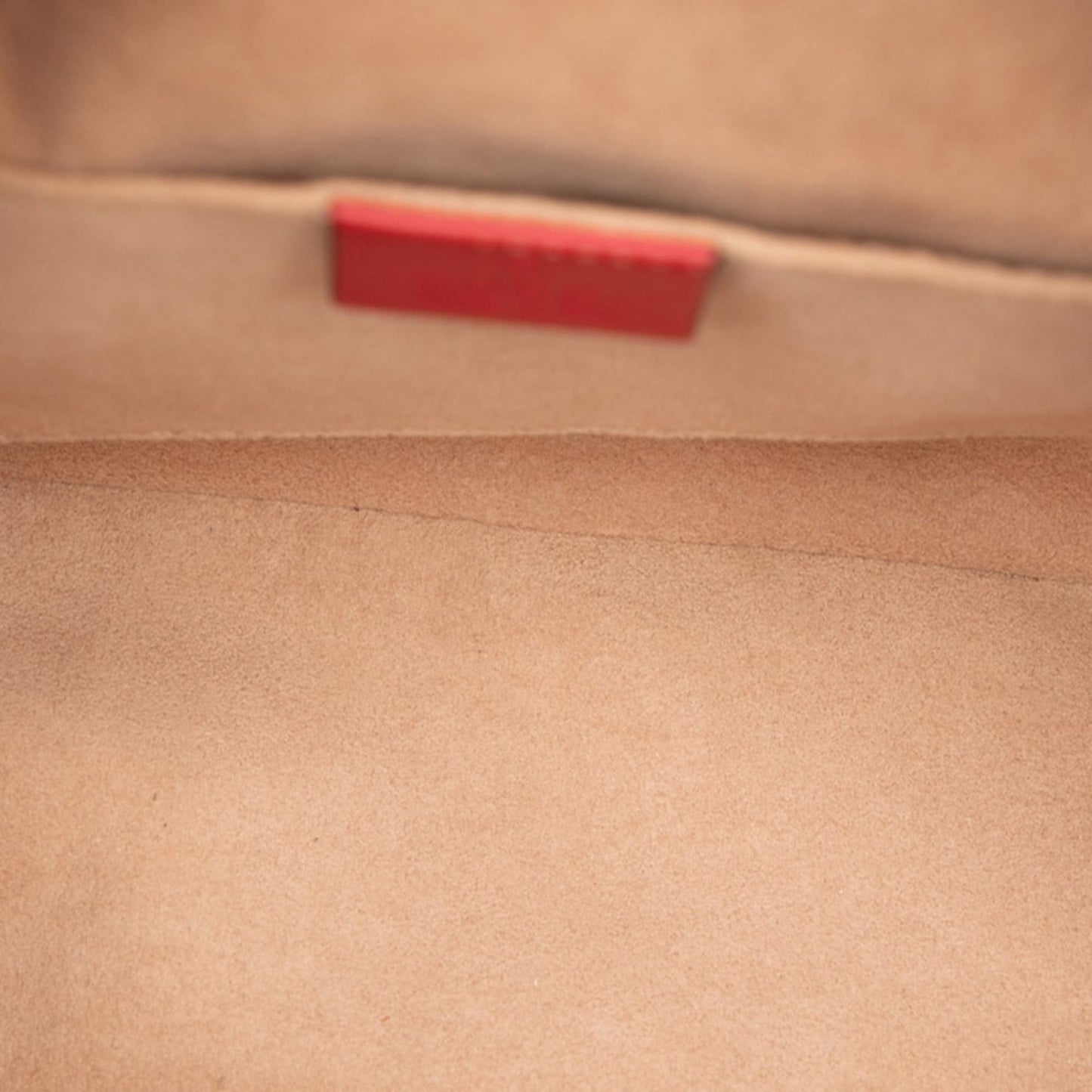 Gucci Red Color Leather Backpack ( )