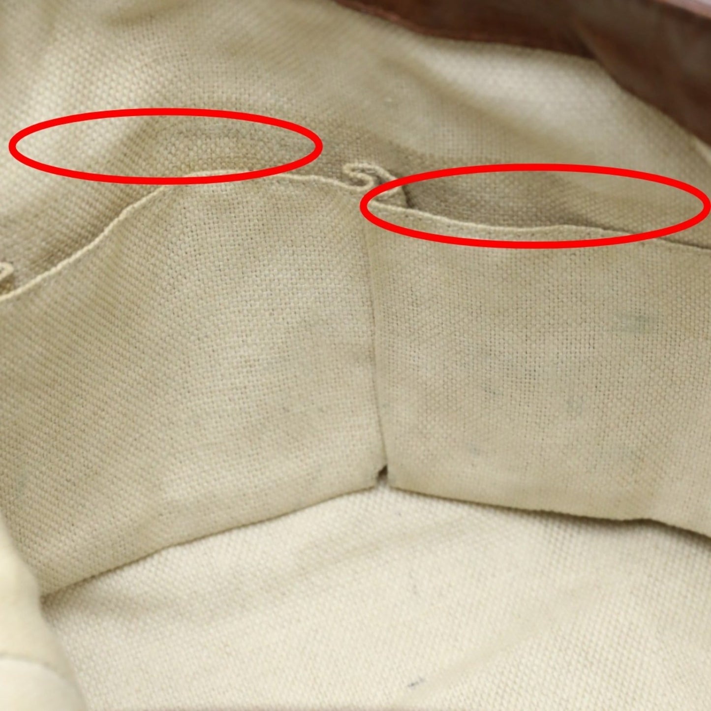 Gucci Brown Canvas Shoulder Bag Tote Bag ( )