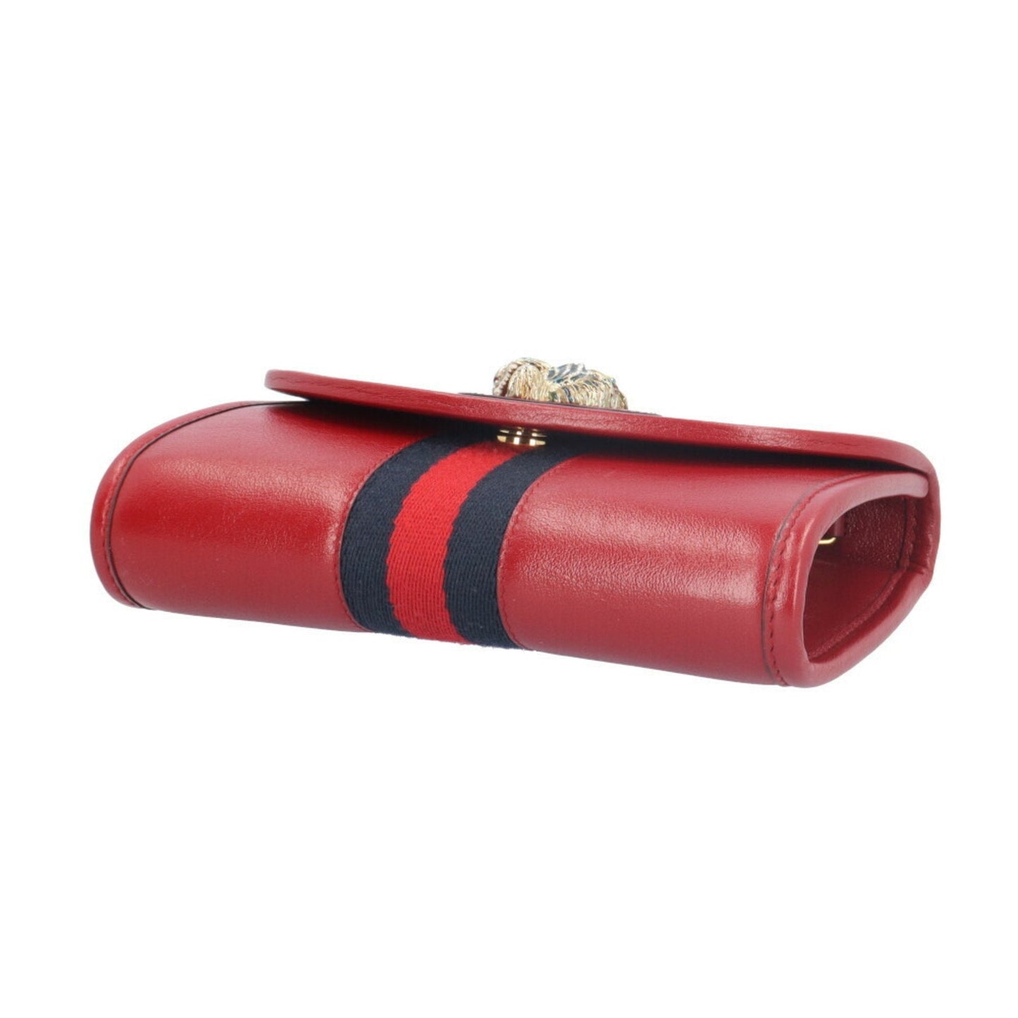 Gucci Red Color Leather Shoulder Bag ( )