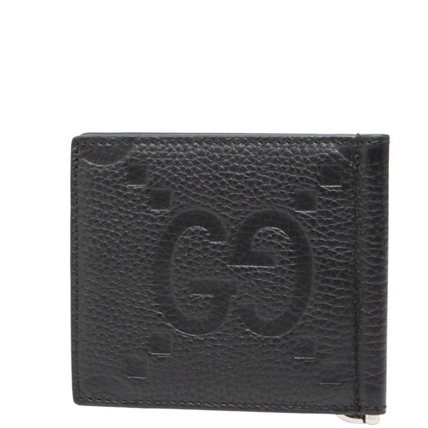 Gucci Black Leather Money Clip ( )