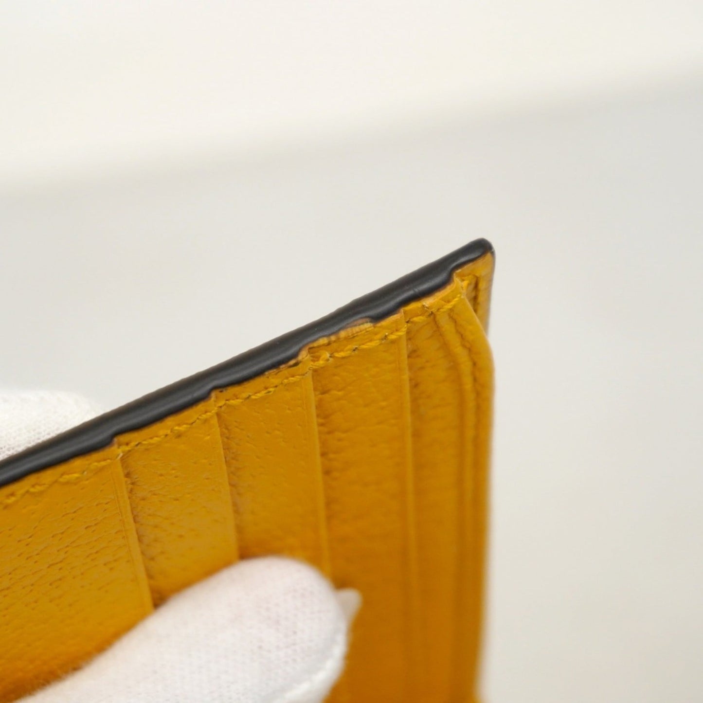 Gucci Beige Brown Pvc Bill Wallet (Bi-Fold) ( )