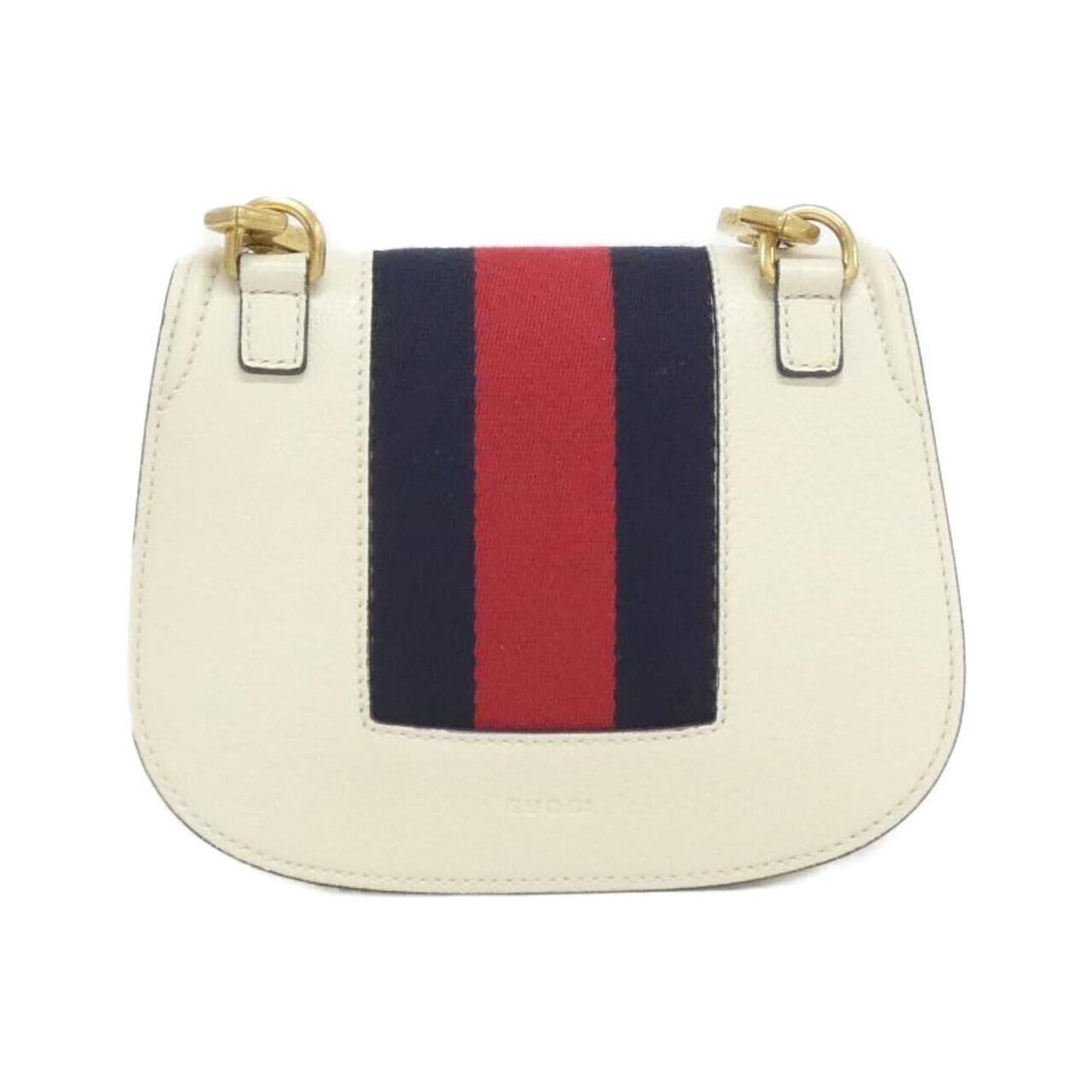 Gucci Multi-Color White Leather Shoulder Bag ( )