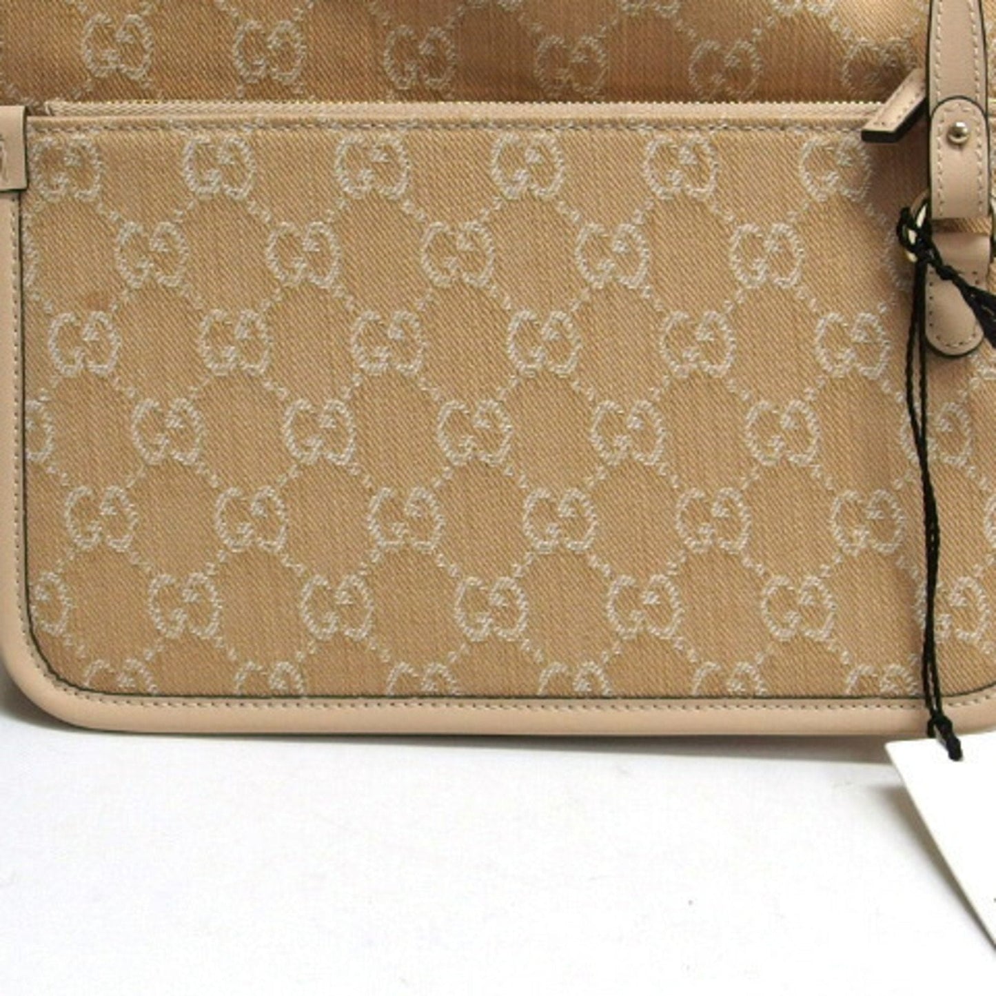 Gucci Ophidia Beige Canvas Handbag Tote Bag ( )