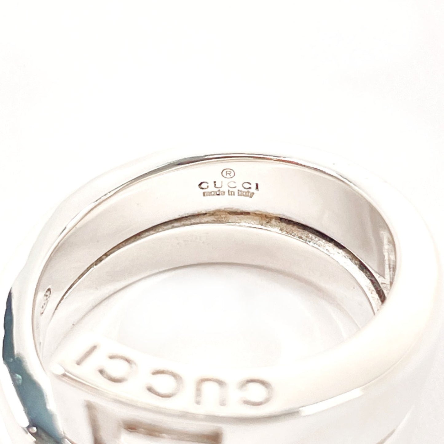 Gucci Silver Silver 925 Band Ring ( )