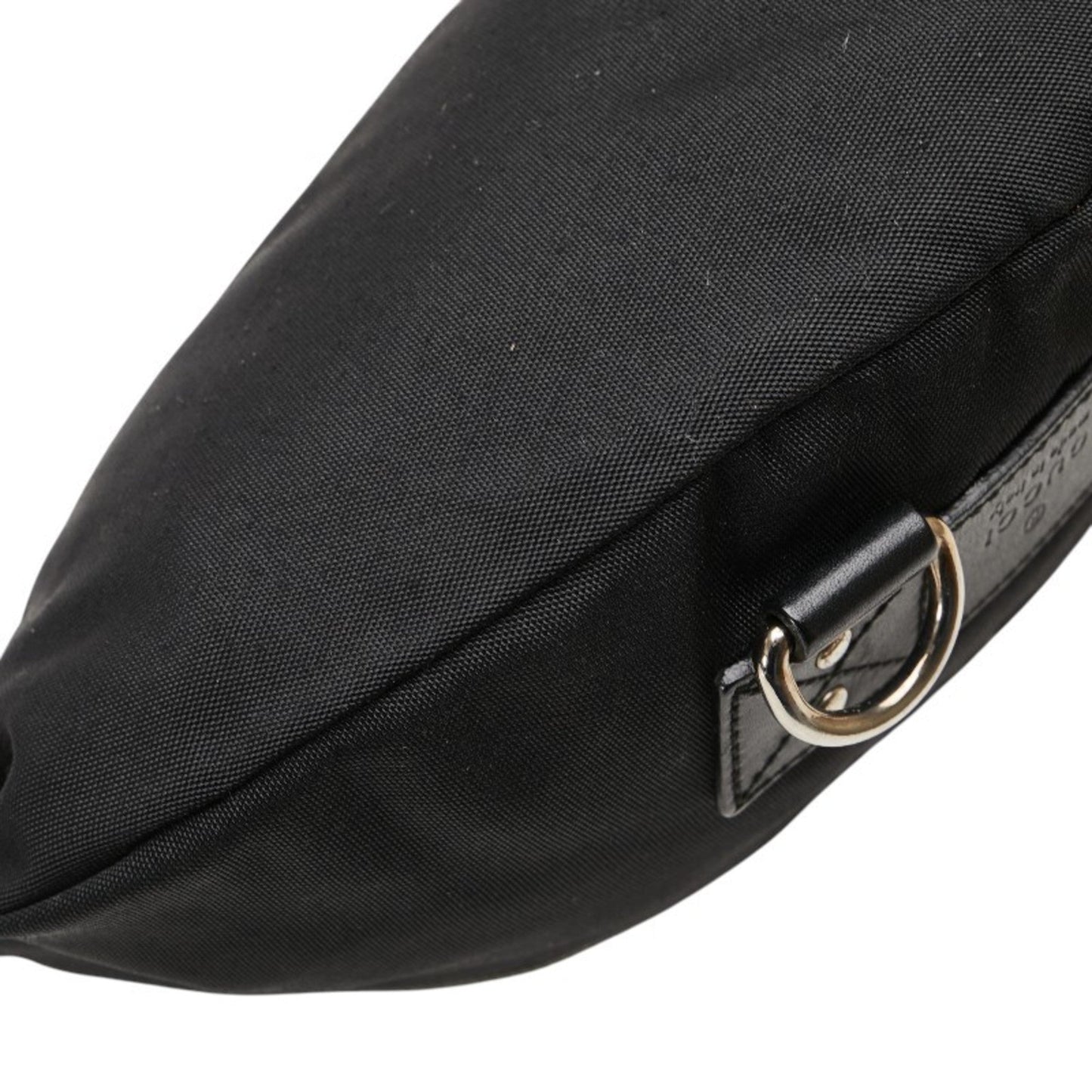 Gucci Abbey Black Multi-Color Canvas Sling Bag ( )