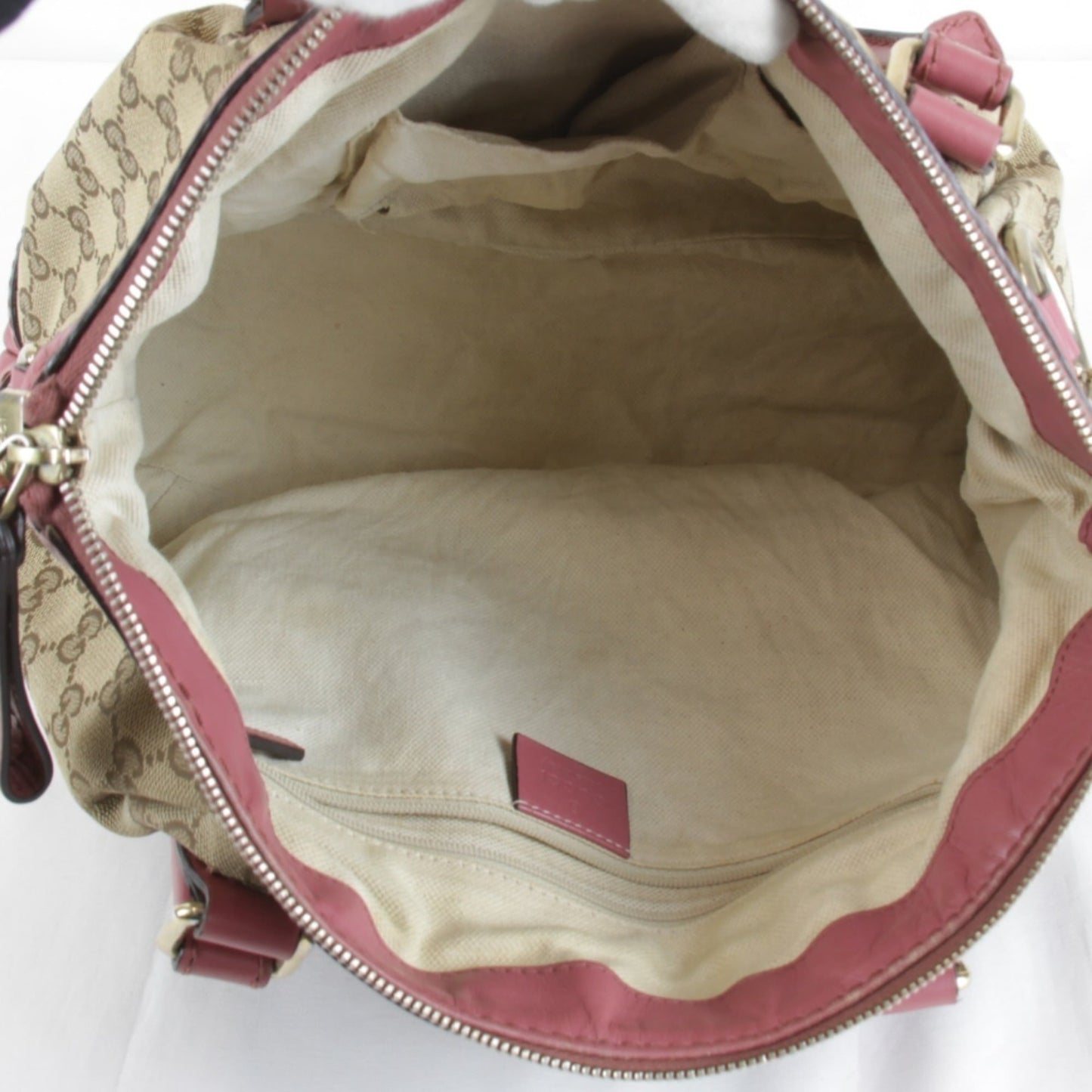 Gucci Brown Gg Canvas Shoulder Bag ( )