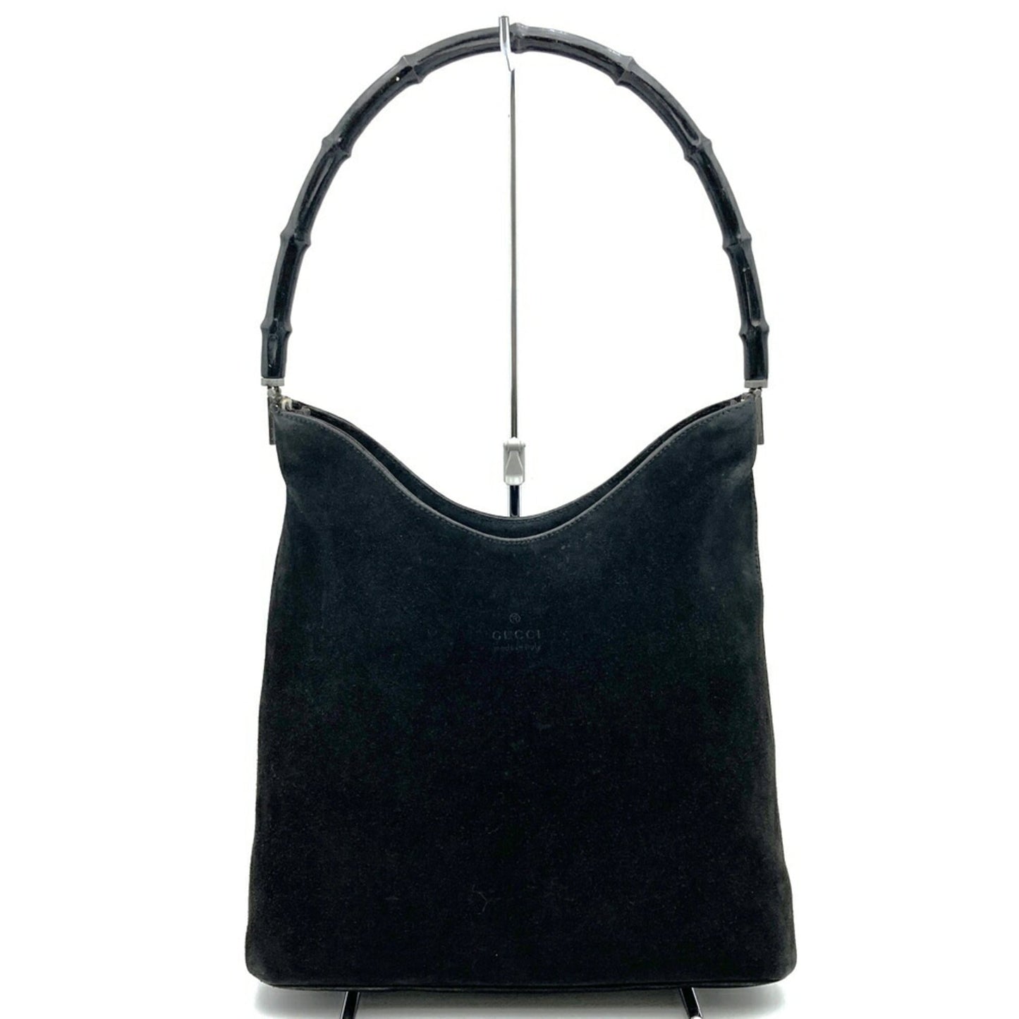 Gucci Black Suede Shoulder Bag ( )