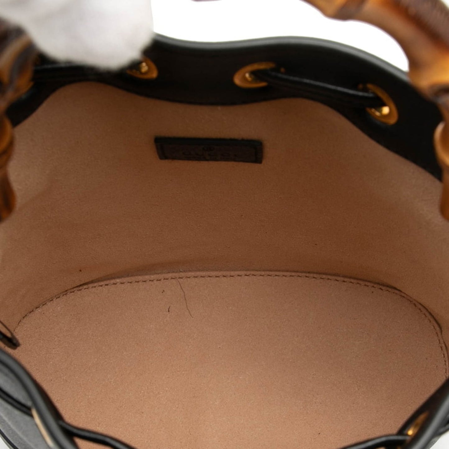 Gucci Bamboo Black Leather Shoulder Bag ( )