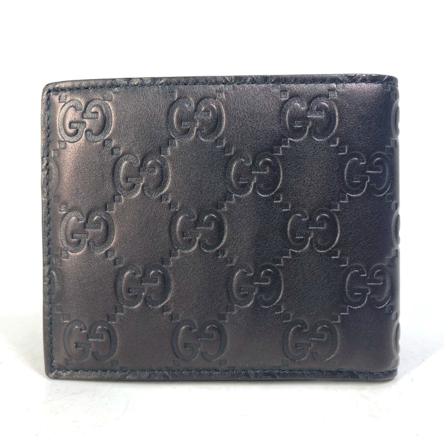 Gucci Black Leather Wallet (Bi-Fold) ( )