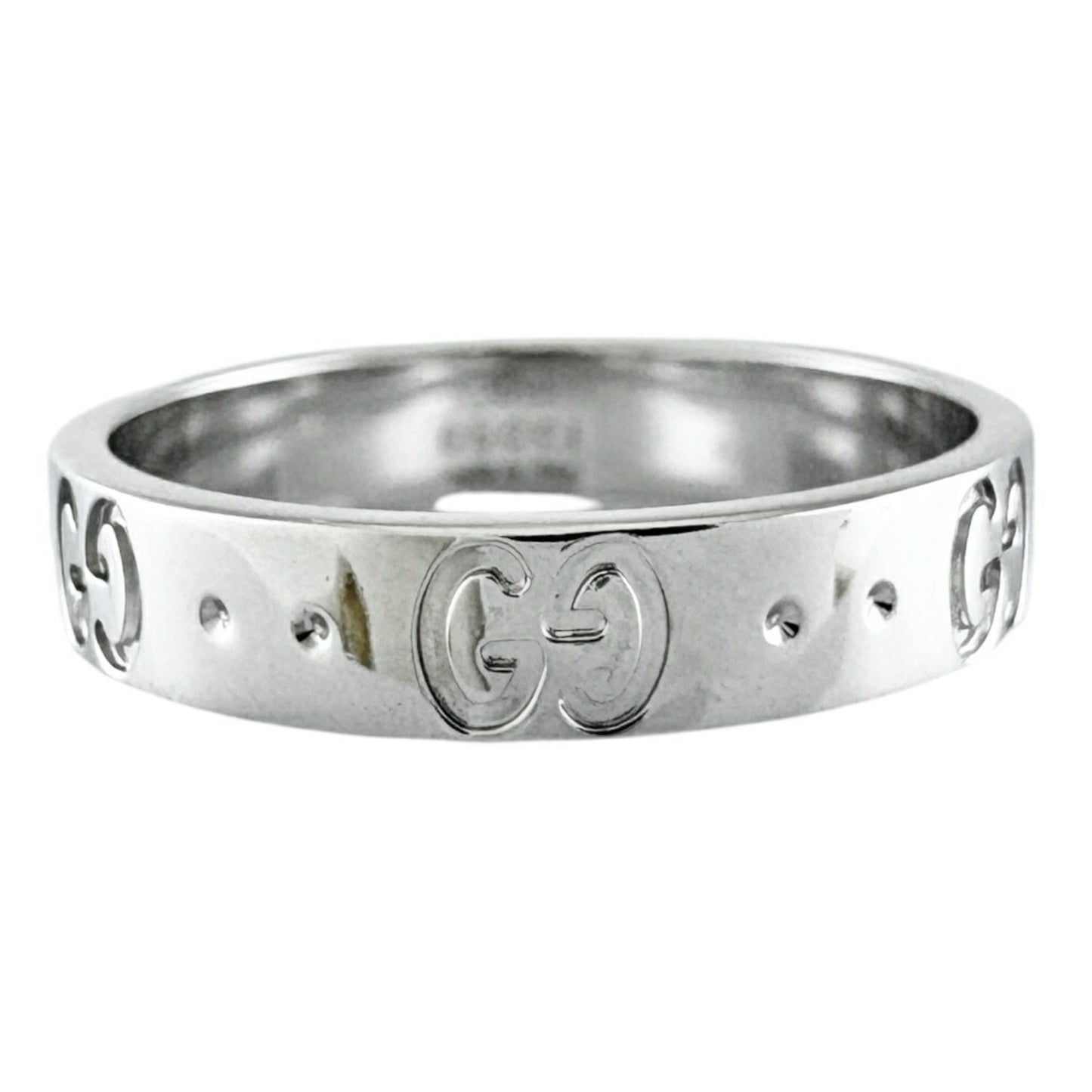 Gucci White Gold White Gold (18K) Band Ring