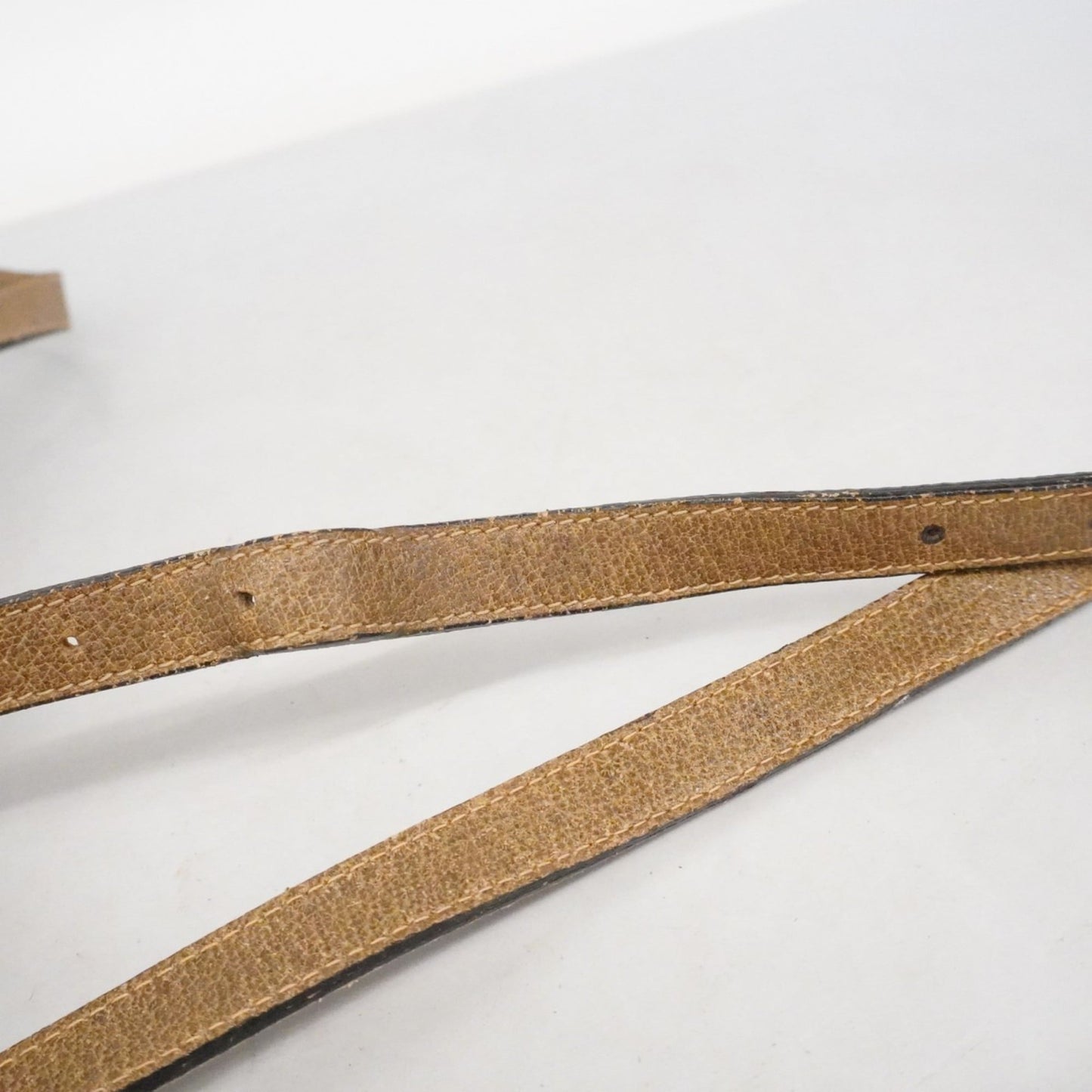 Gucci Brown Canvas Shoulder Bag ( )