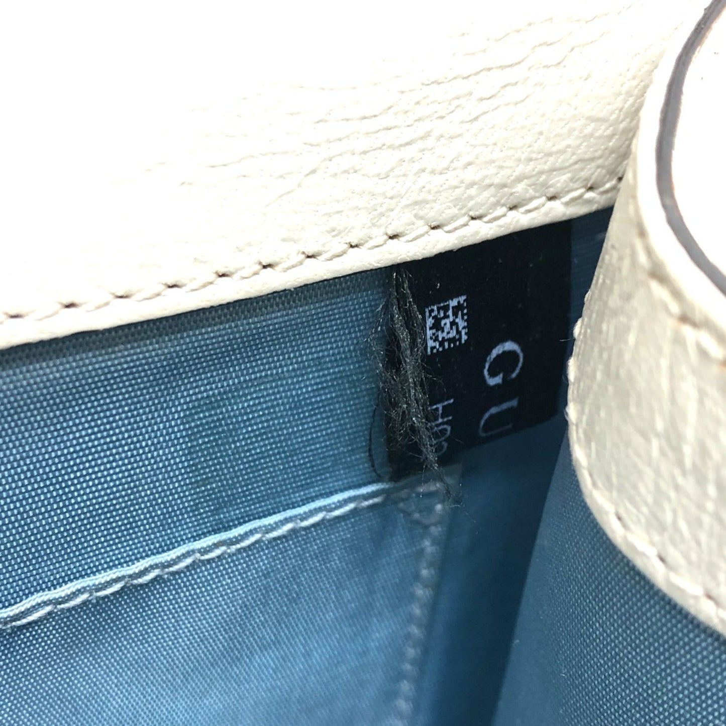 Gucci White Leather Shoulder Bag ( )