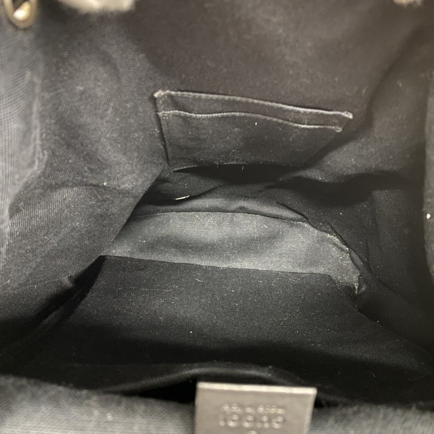 Gucci Black Pvc Backpack ( )
