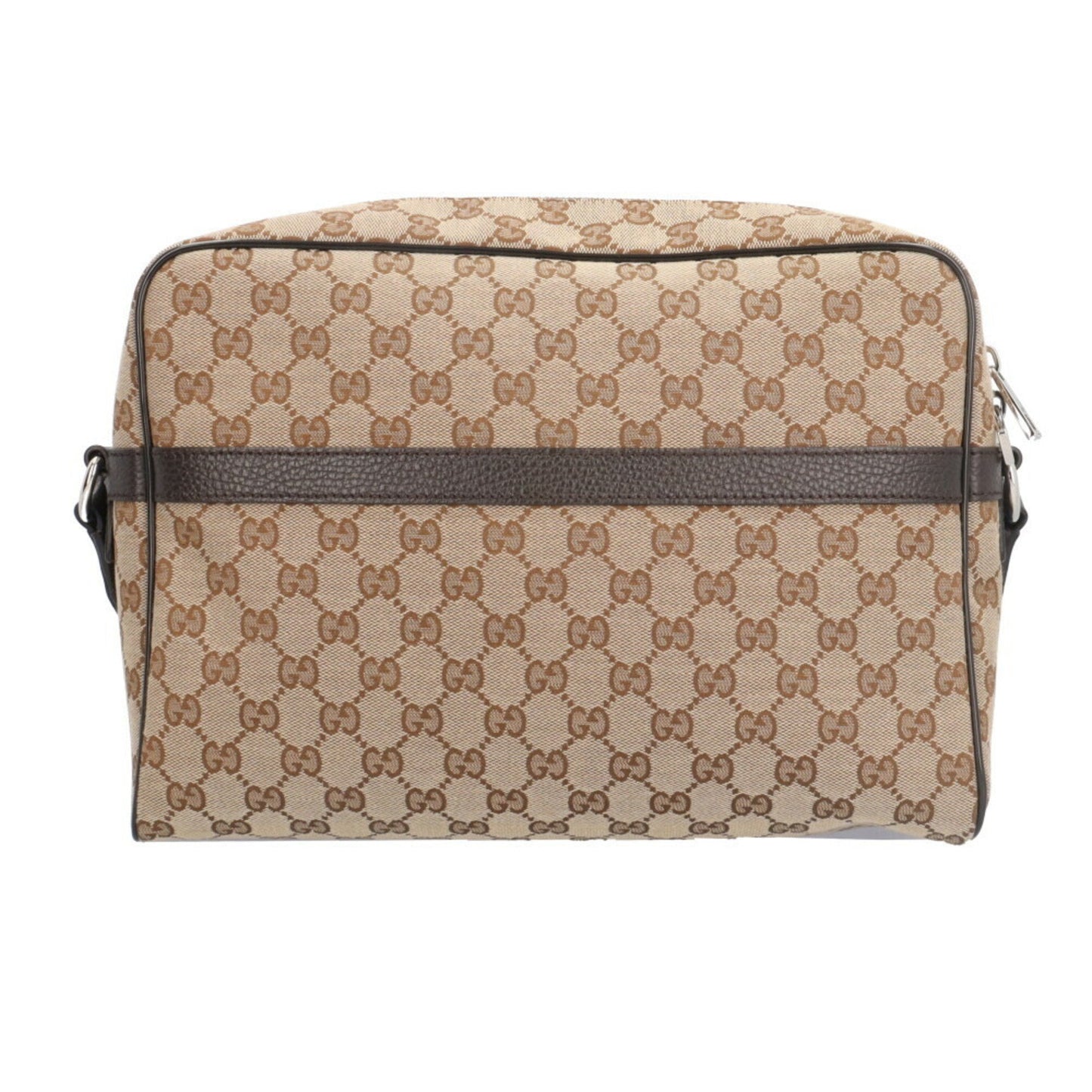 Gucci Gg Canvas Beige Brown Gg Canvas Shoulder Bag ( )