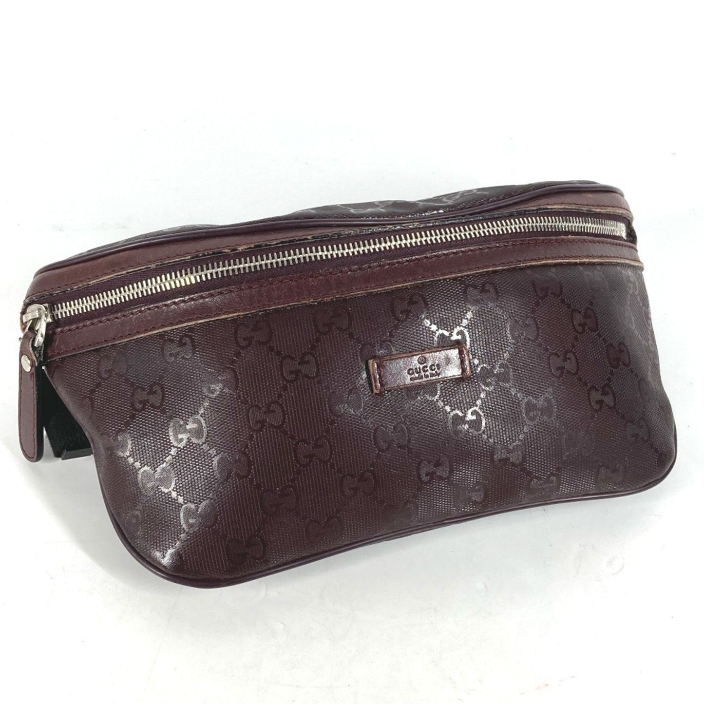 Gucci Purple Pvc Leather Shoulder Bag Sling Bag ( )