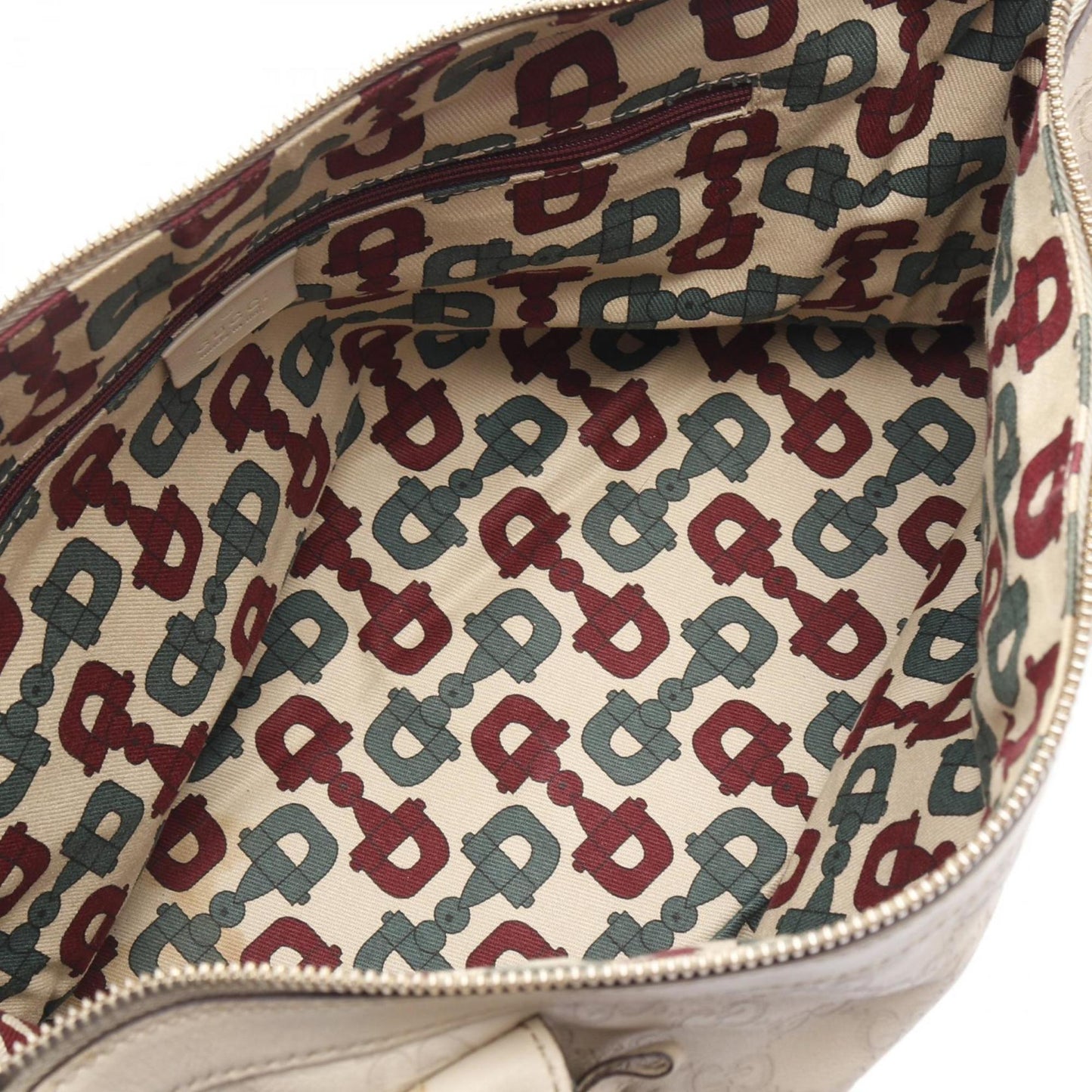 Gucci Beige Leather Tote Bag ( )