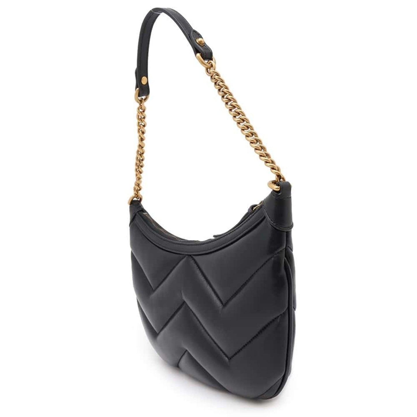 Gucci Black Leather Shoulder Bag