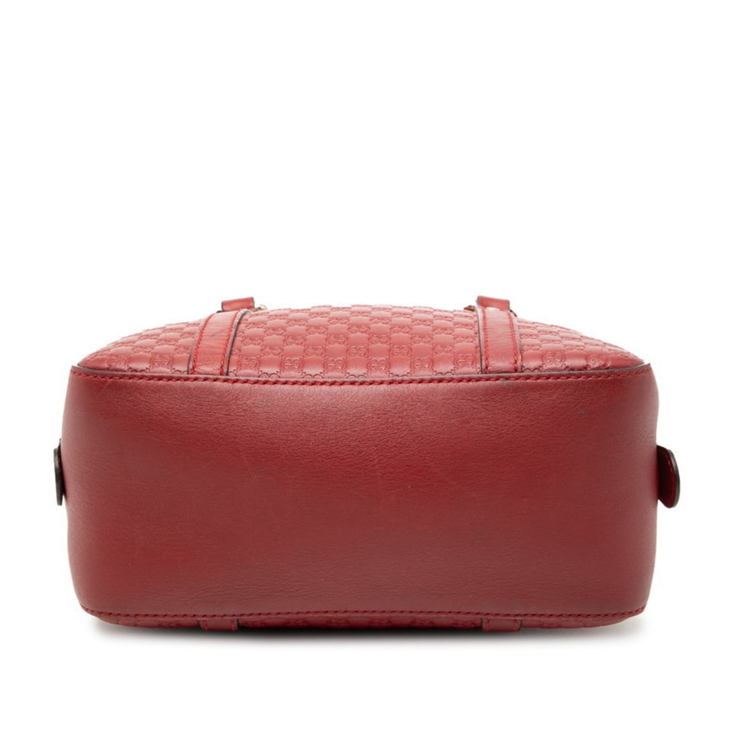 Gucci Microguccissima Red Color Leather Handbag Shoulder Bag ( )