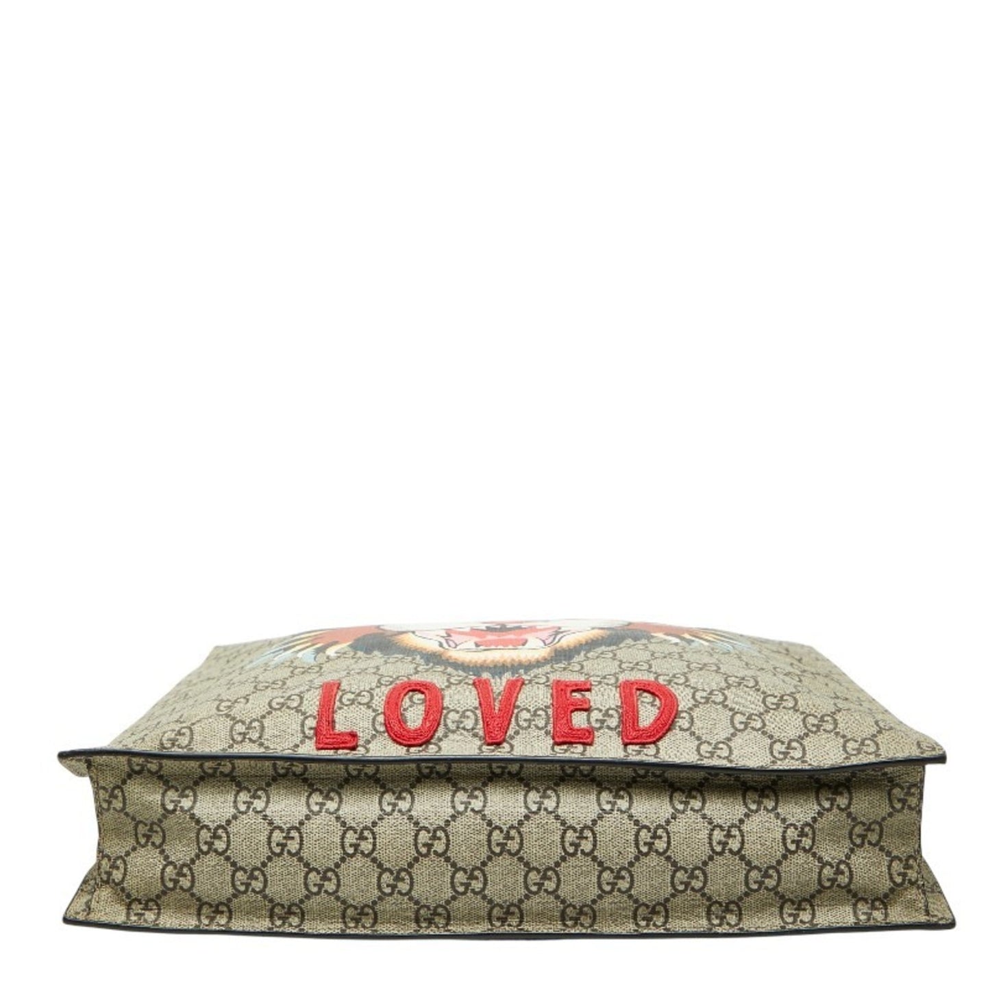 Gucci Beige Pvc Leather Tote Bag ( )