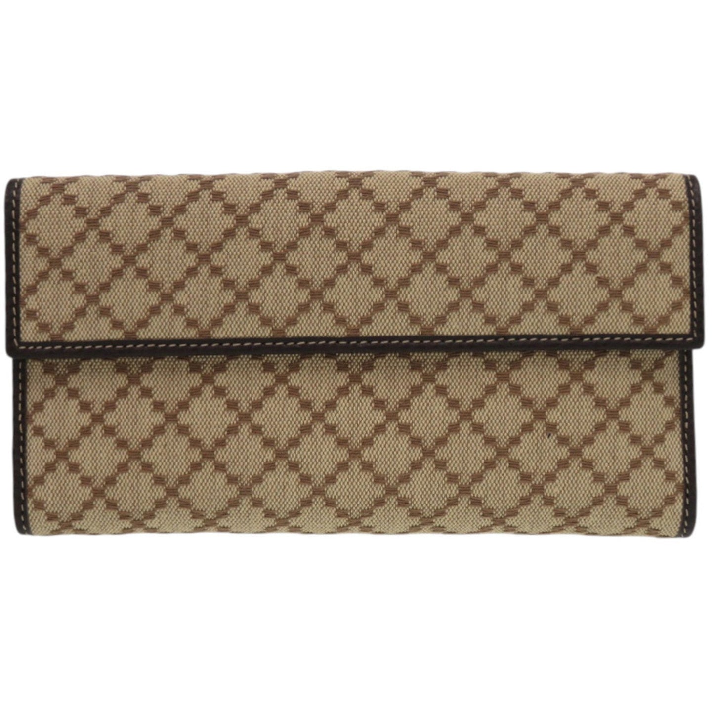 Gucci Diamante Brown Canvas Coin Purse/Coin Case ( )