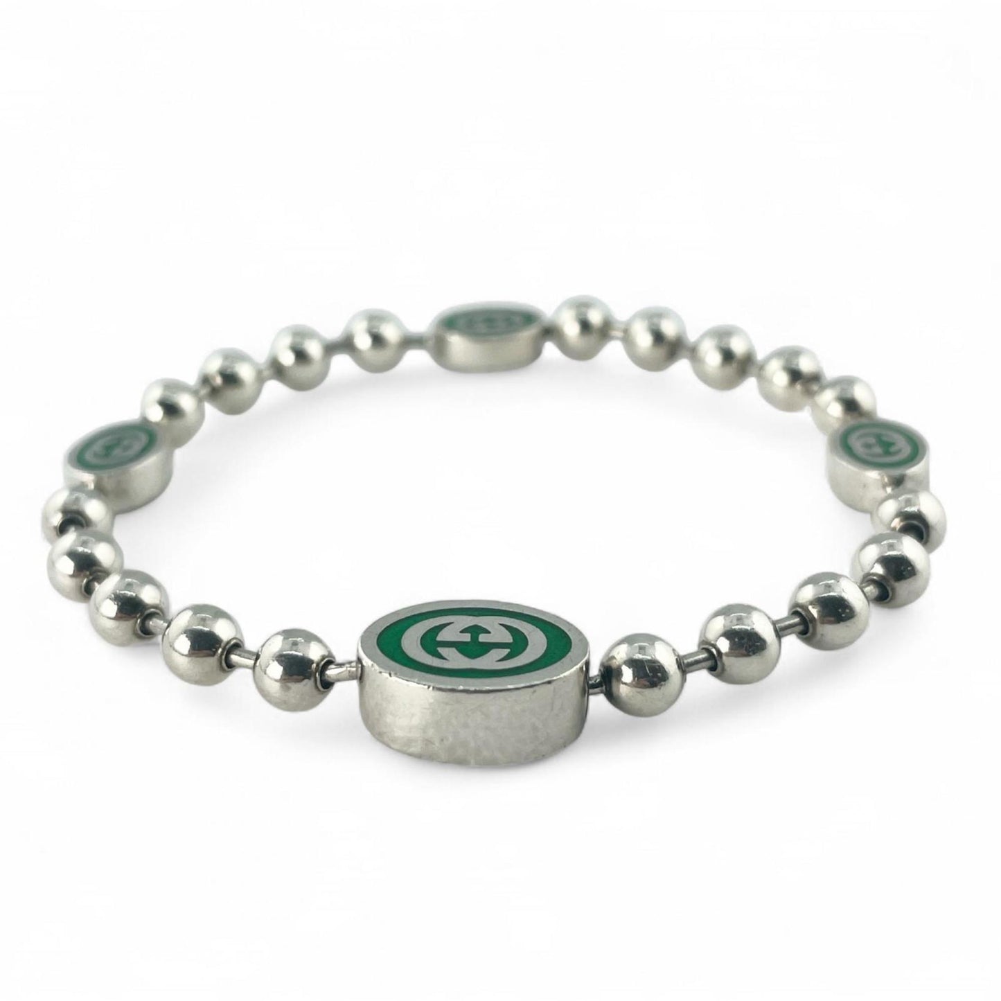 Gucci Green Charm Bracelet ( )