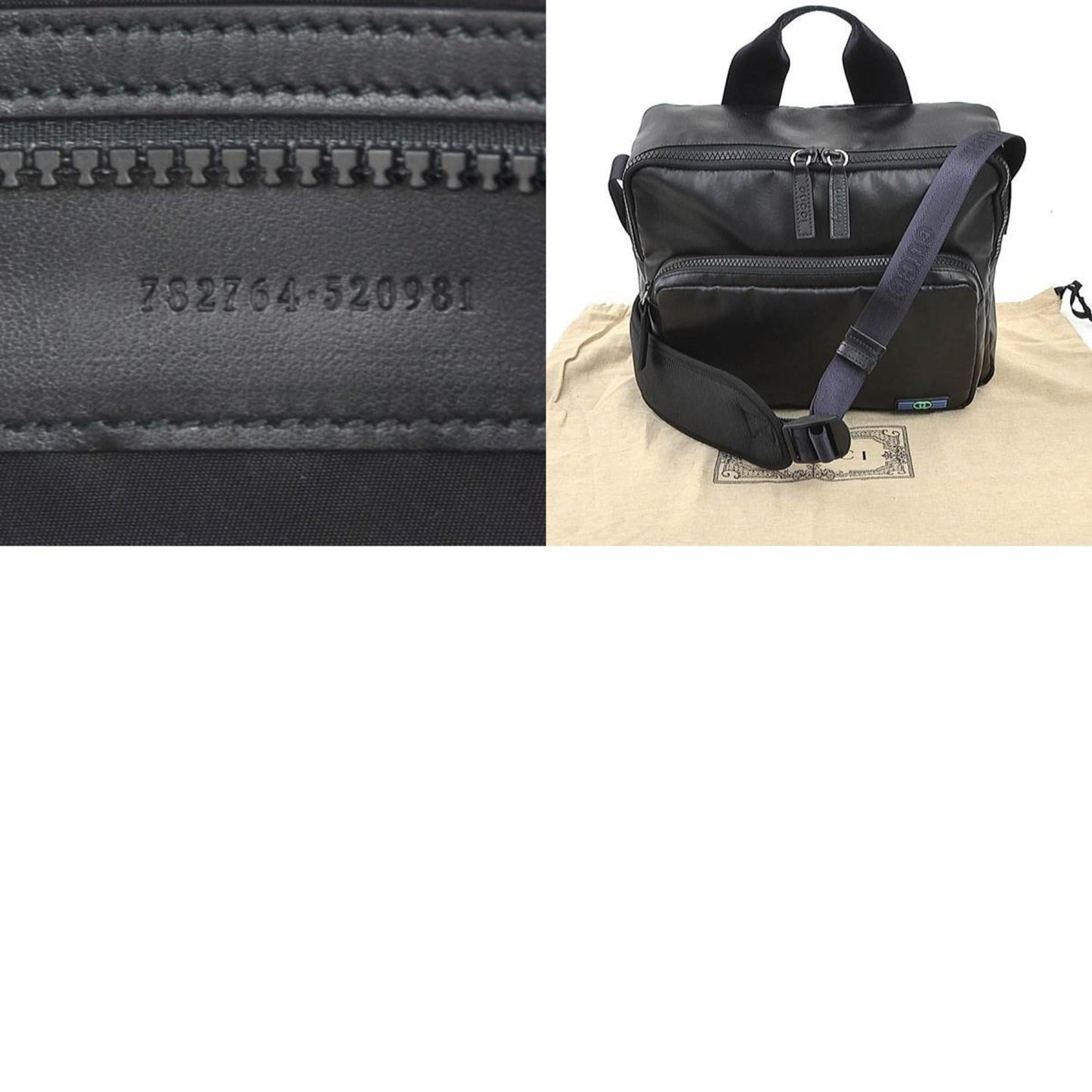 Gucci Black Pvc Shoulder Bag ( )
