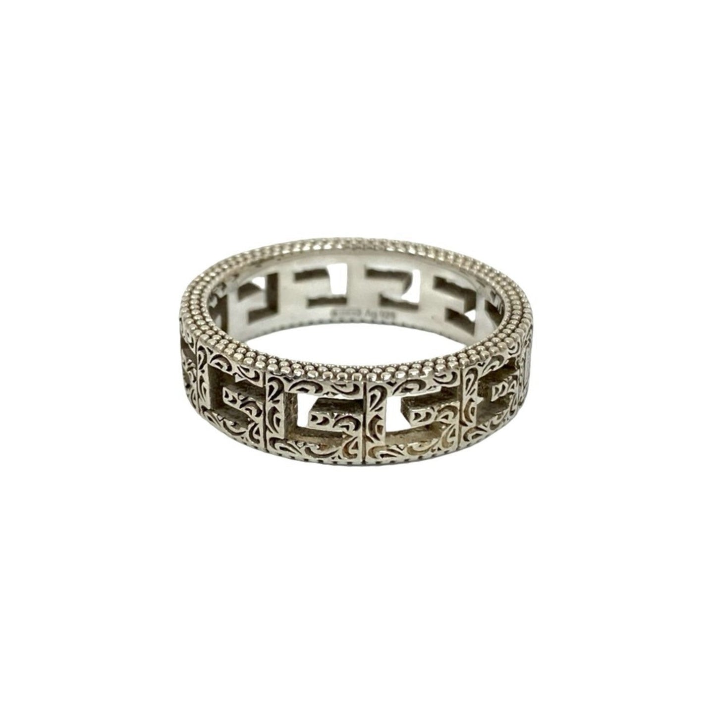 Gucci Silver Silver 925 Band Ring ( )