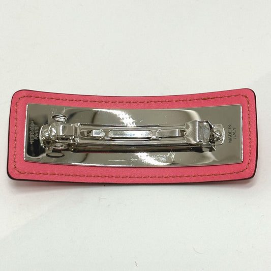 HERMES Valletta leather pink Braid Glen Women  d