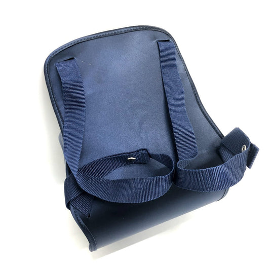 HERMES Backpack canvas blue Star Travel Exhibition 1999 Limited Sherpa Backpack Women  d