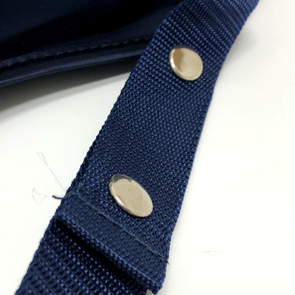 HERMES Backpack canvas blue Star Travel Exhibition 1999 Limited Sherpa Backpack Women  d