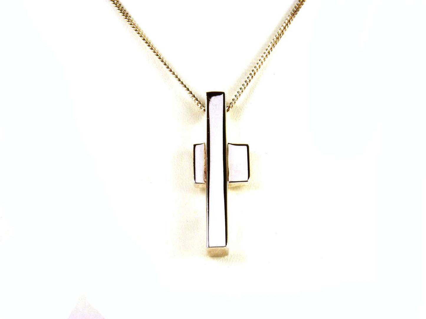 GUCCI NECKLACE CROSS IN 925 SILVER
