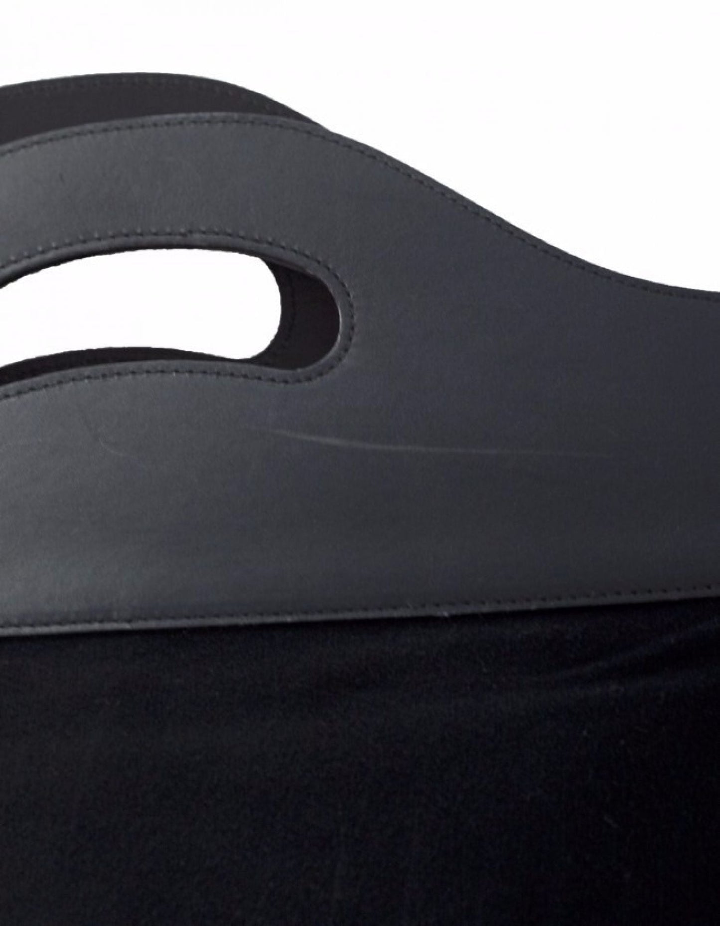 Gucci   Black Felt & Leather Tote