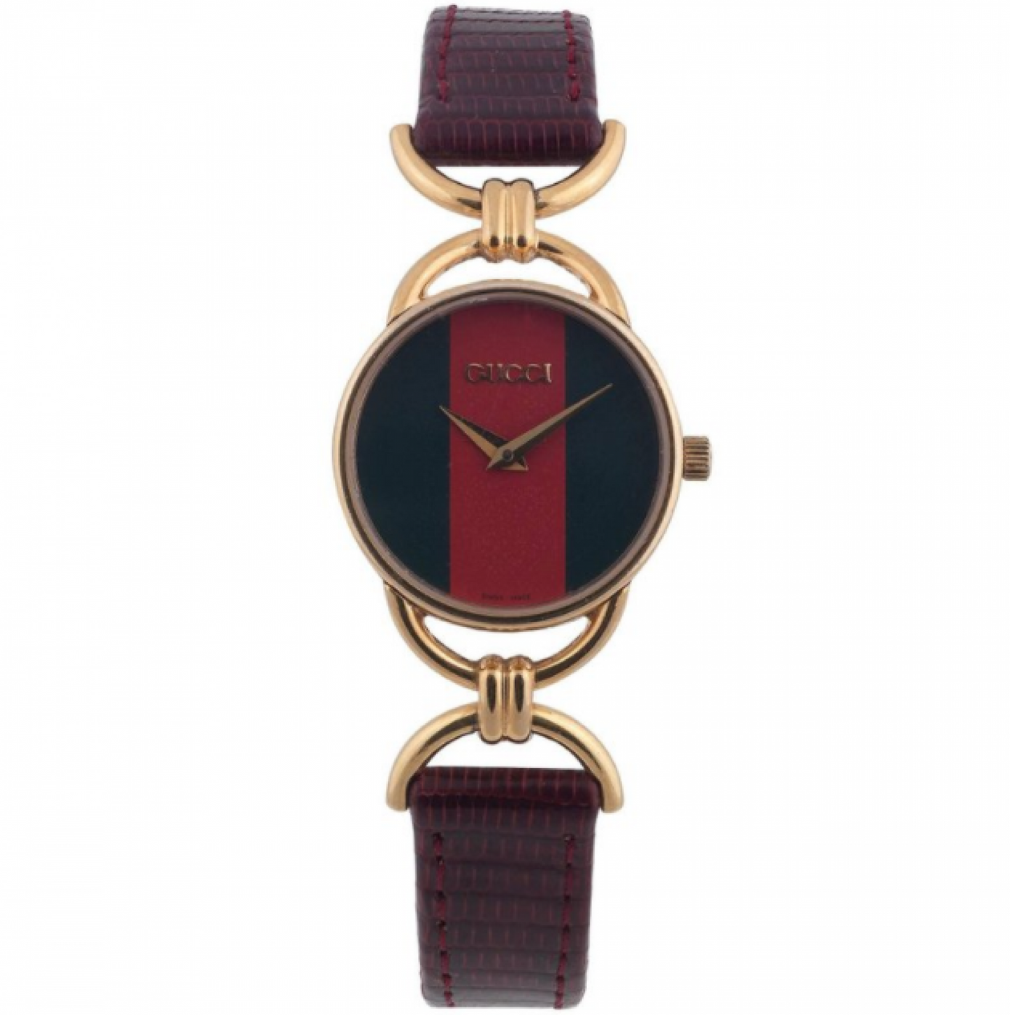 Gucci Ladies Gold-Plated Quartz Wristwatch