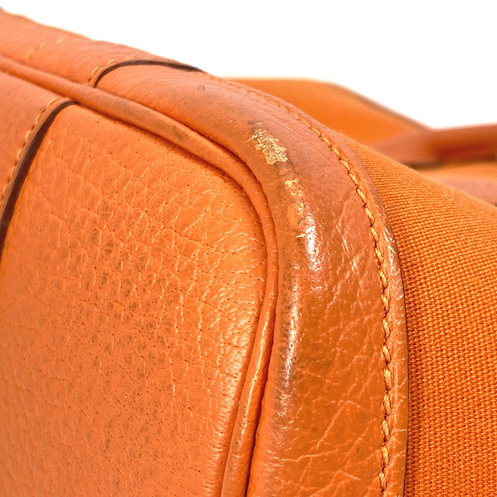 HERMES Tote Bag Towar Officier Orange Shoulder Bag Shoulder Bag Garden Zip PM Women  d