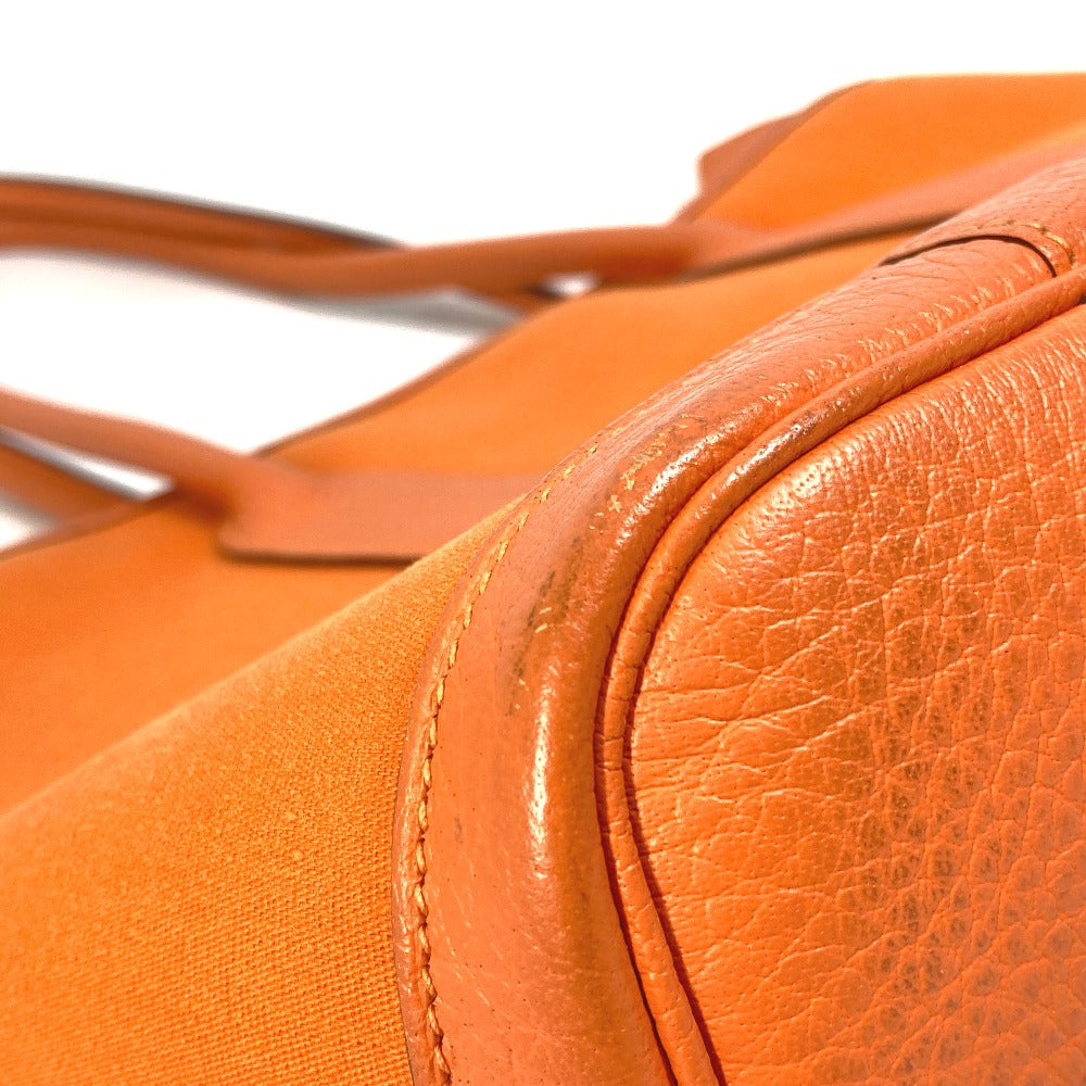 HERMES Tote Bag Towar Officier Orange Shoulder Bag Shoulder Bag Garden Zip PM Women  d