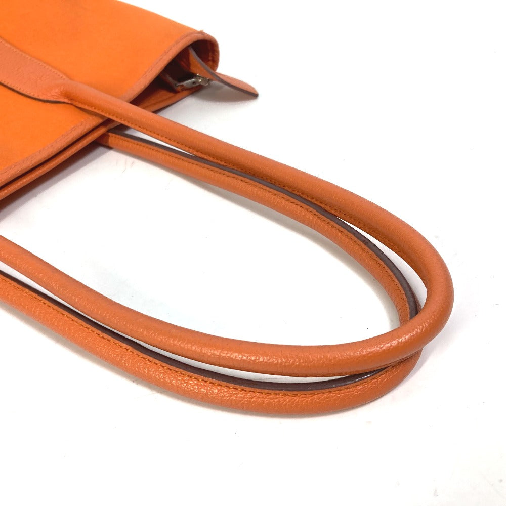 HERMES Tote Bag Towar Officier Orange Shoulder Bag Shoulder Bag Garden Zip PM Women  d