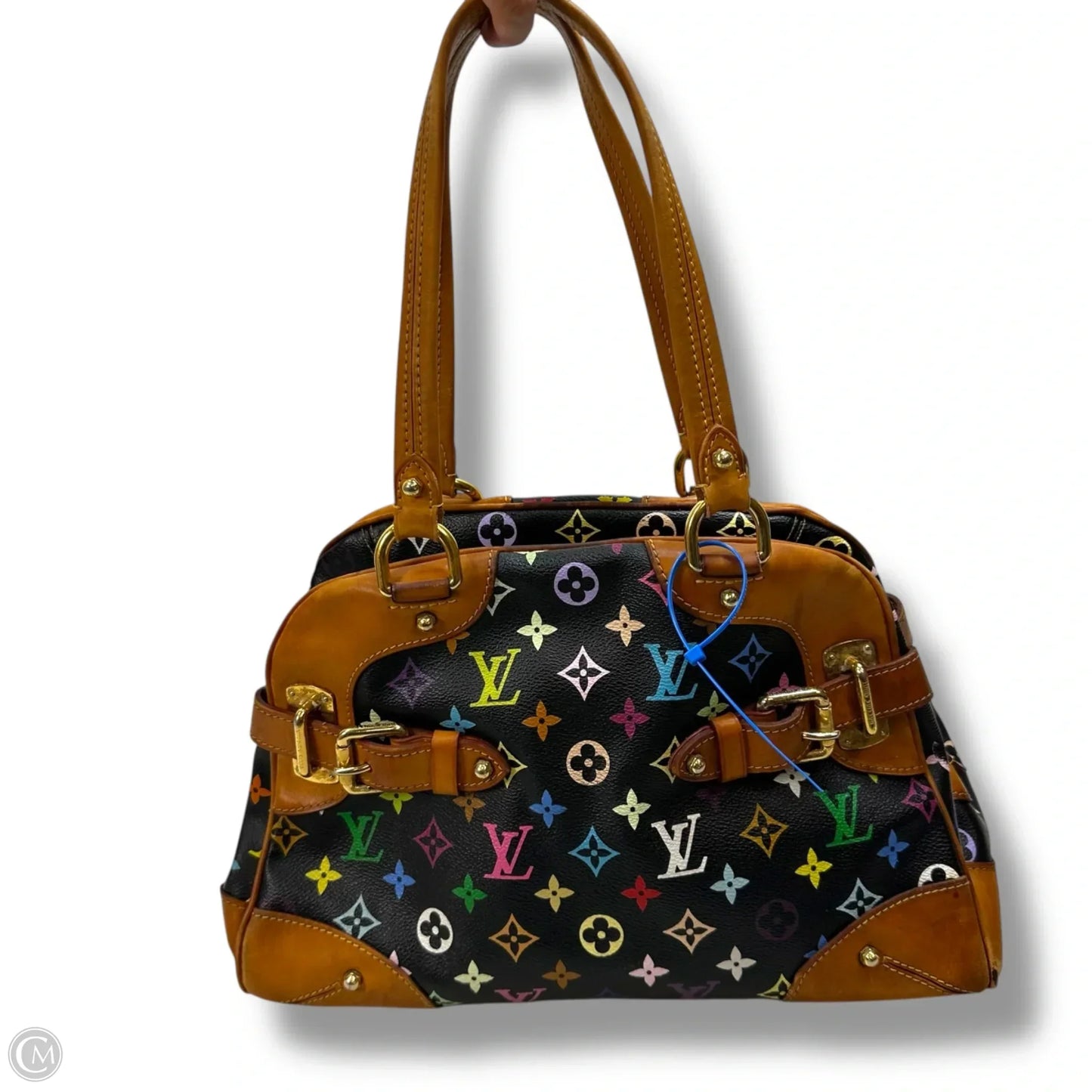 Final sale****Multi color Handbag Luxury Designer By Louis Vuitton, Size: Medium