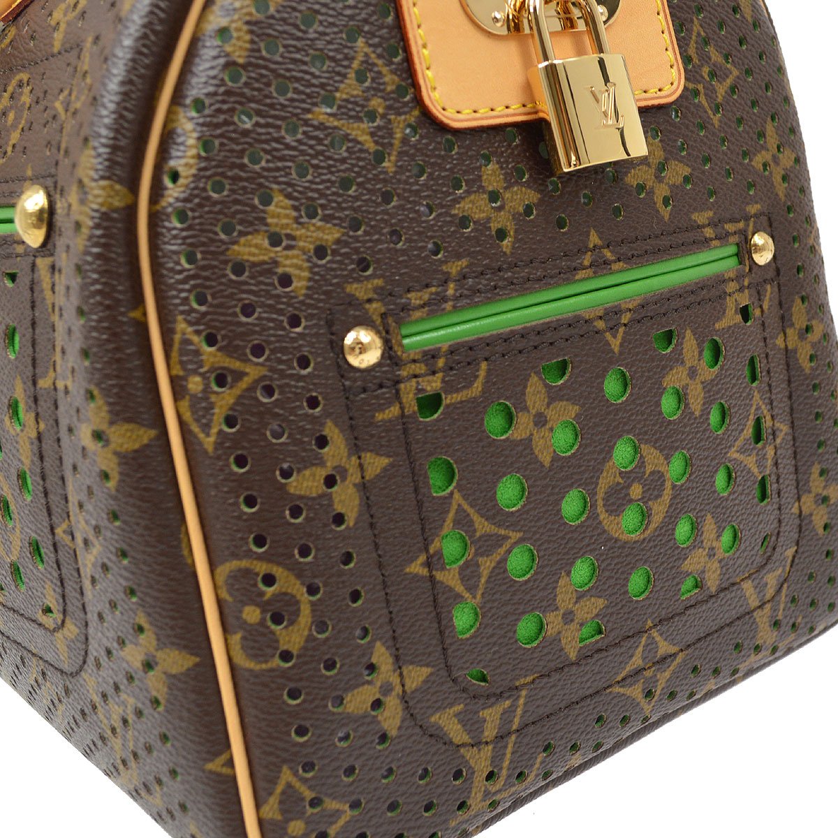 LOUIS VUITTON 2006 SPEEDY 30 MONOGRAM PERFO M95181 61313