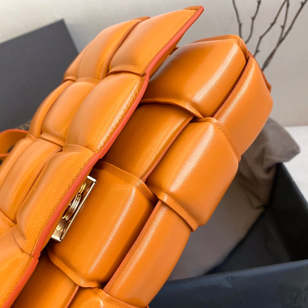 Top Quality Padded Cassette Bag For Women 10.2in/26cm In Orange