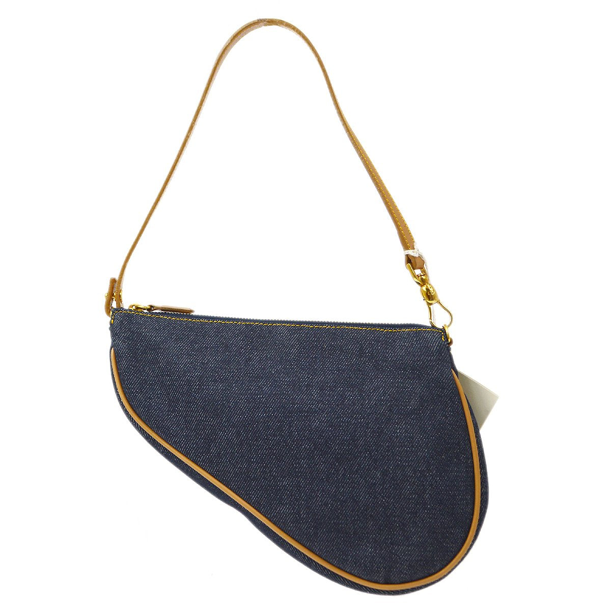 CHRISTIAN DIOR? 2001 Denim Saddle Bag Mini 38934