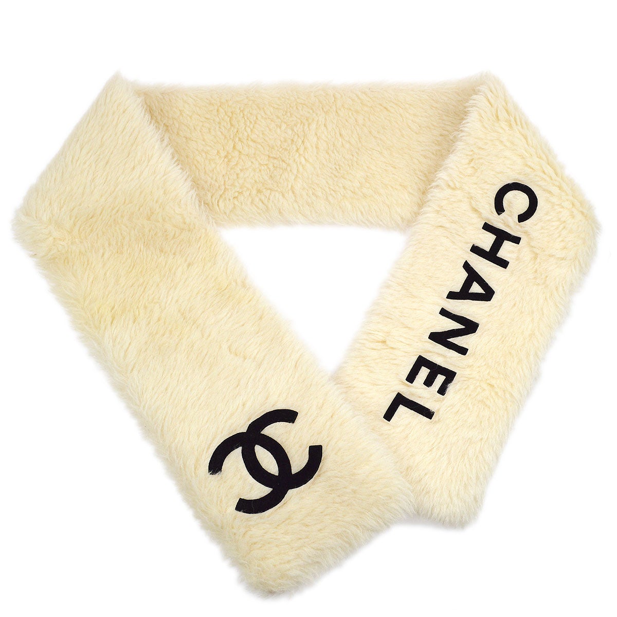 CHANEL 1994 Fur Scarf 43266