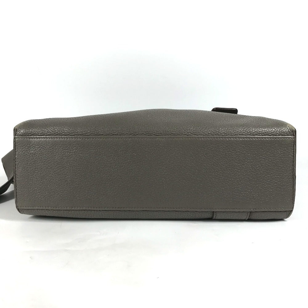 HERMES Shoulder Bag Taurillon Clemence gray Crossbody bag Sac Alfred 35 mens  d