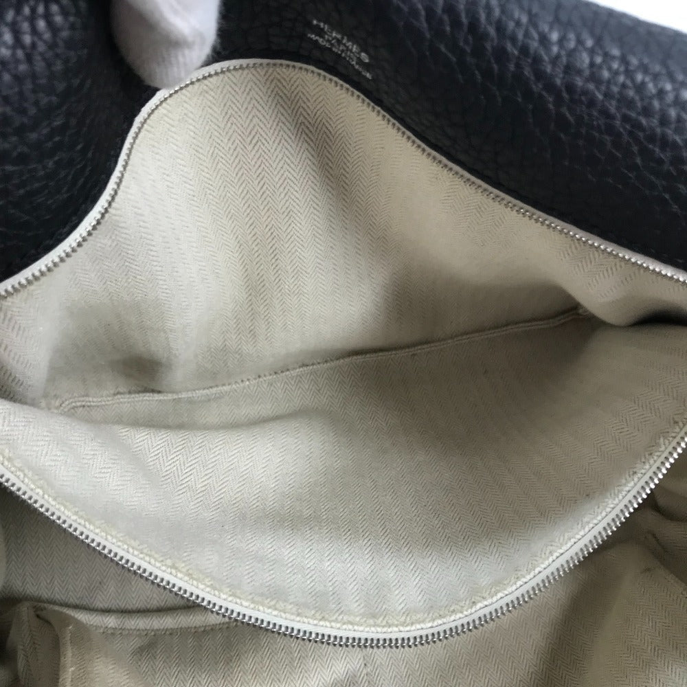 HERMES Shoulder Bag Taurillon Clemence black Crossbody bag Sac Alfred 35 mens  d
