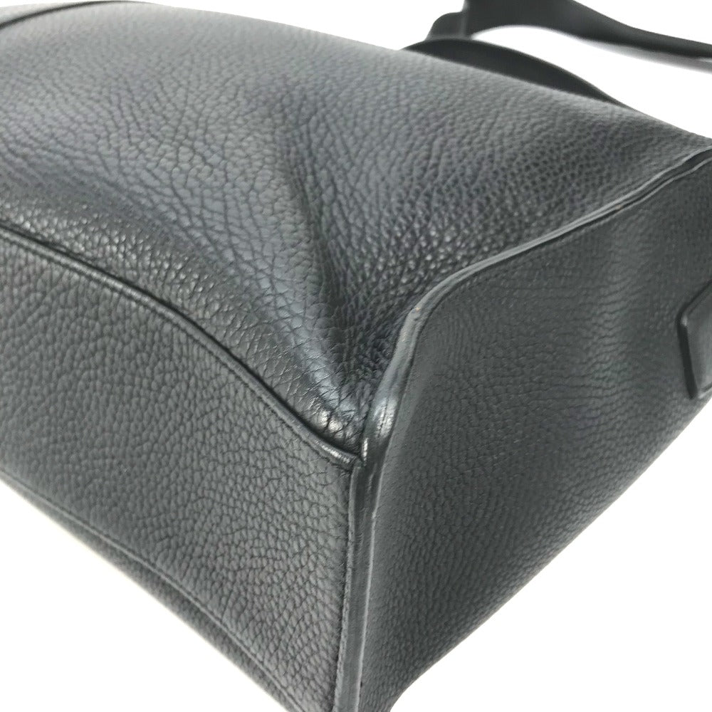 HERMES Shoulder Bag Taurillon Clemence black Crossbody bag Sac Alfred 35 mens  d